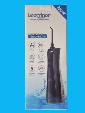Leominor Portable Oral Irrigator - Black